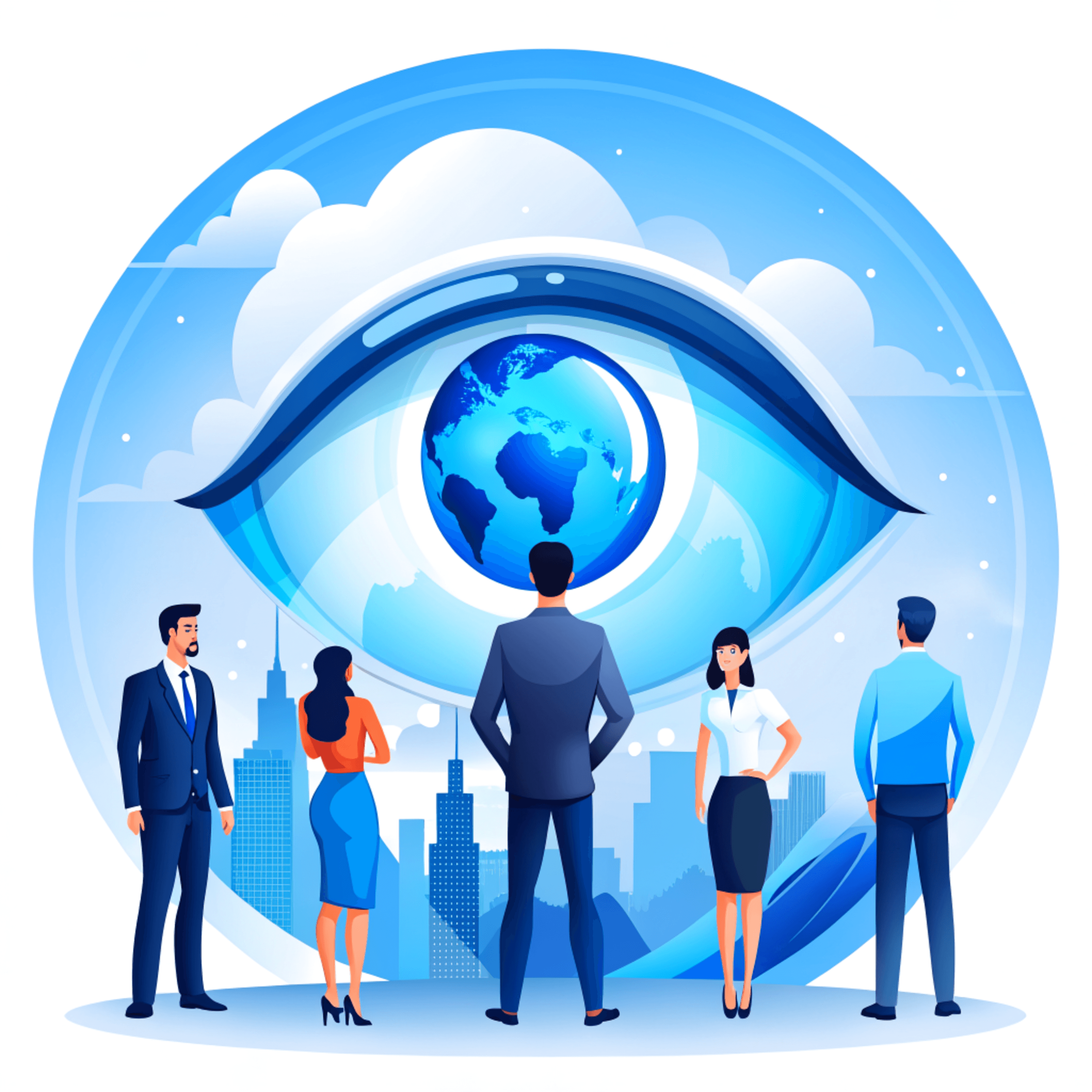 Vision for the future illustration