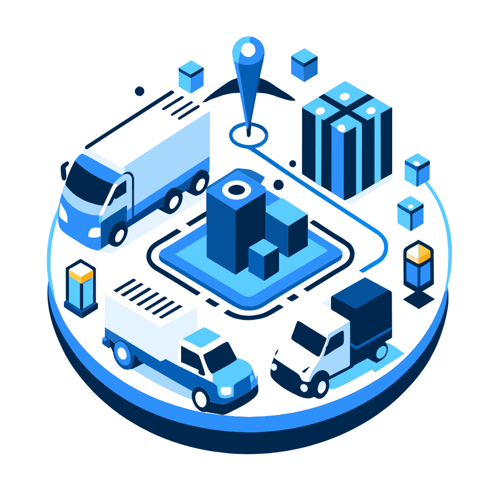 Customized Logistics Solutions illustration